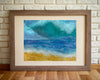 Sunset Surf - Watercolor Print