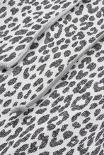 Load image into Gallery viewer, Plus Size Leopard Raglan Sleeve Hoodie
