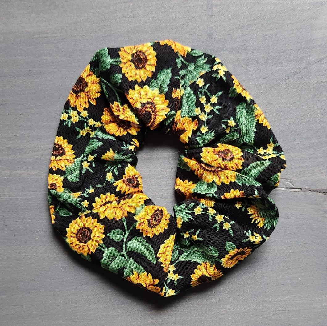 Sunflower Scrunchie