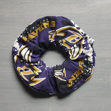 Load image into Gallery viewer, Football flock Scrunchie
