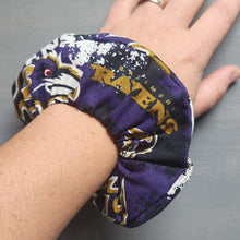 Load image into Gallery viewer, Football flock Scrunchie
