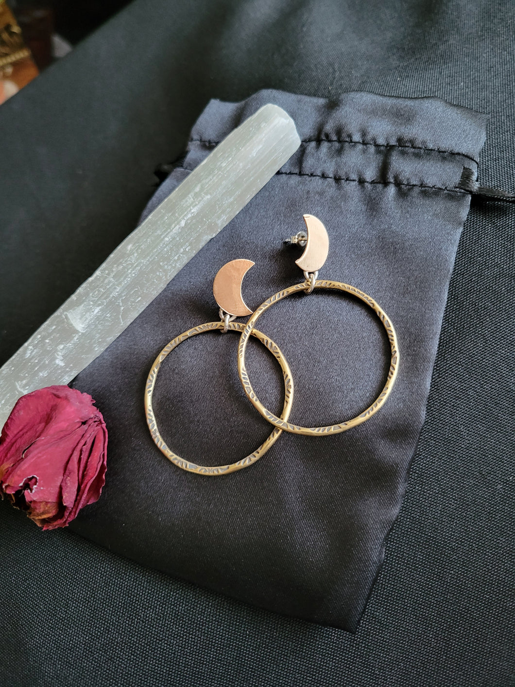 Luna Hoops- studs sm