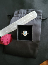 Load image into Gallery viewer, Labradorite Stacker Ring
