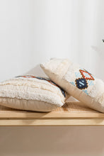 Load image into Gallery viewer, 2 Pack Embroidered Fringe Detail Pillow Cover
