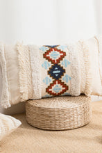 Load image into Gallery viewer, 2 Pack Embroidered Fringe Detail Pillow Cover
