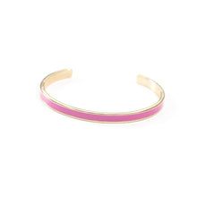Load image into Gallery viewer, I Support Women&#39;s Rights and Wrongs Enamel Bangle Bracelet
