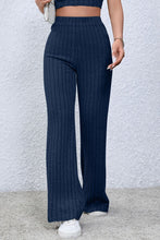 Load image into Gallery viewer, Basic Bae Full Size Ribbed High Waist Flare Pants
