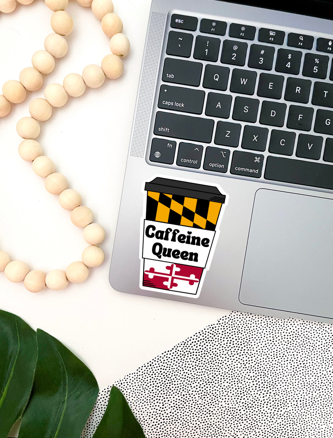 Maryland Caffeine Queen Sticker