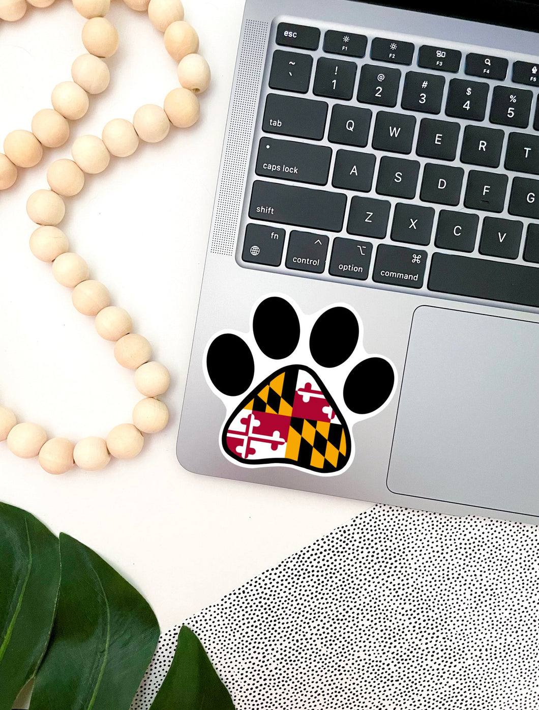 MD dog paw sticker