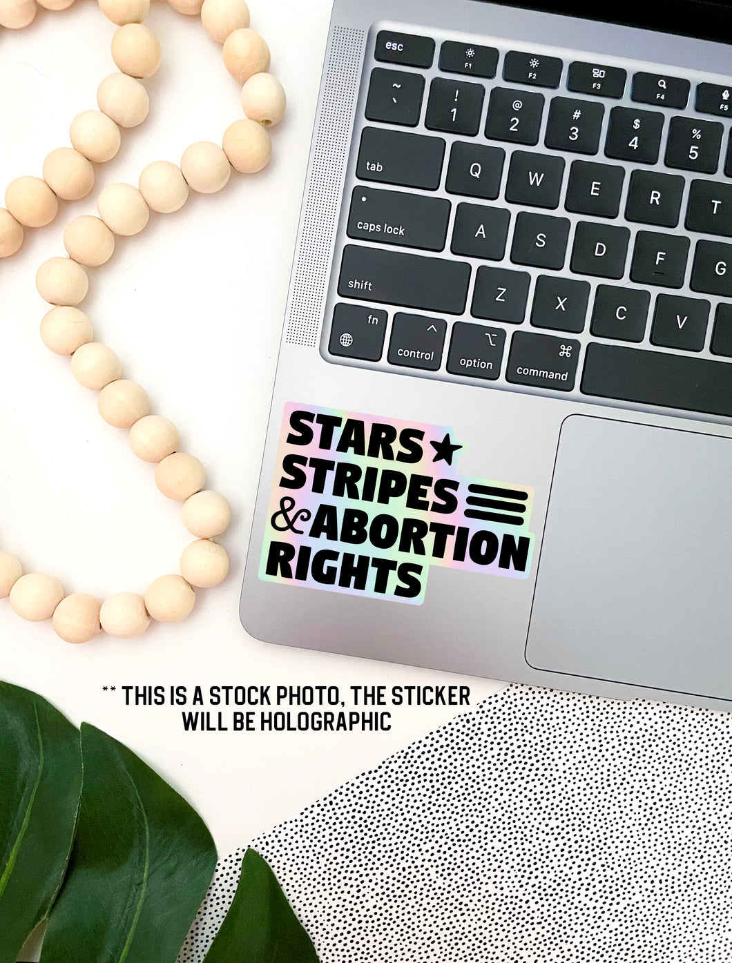 Stars and Stripes and Abortion Rights Sticker