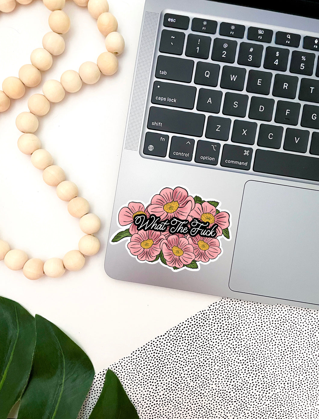 WTF Flower Sticker