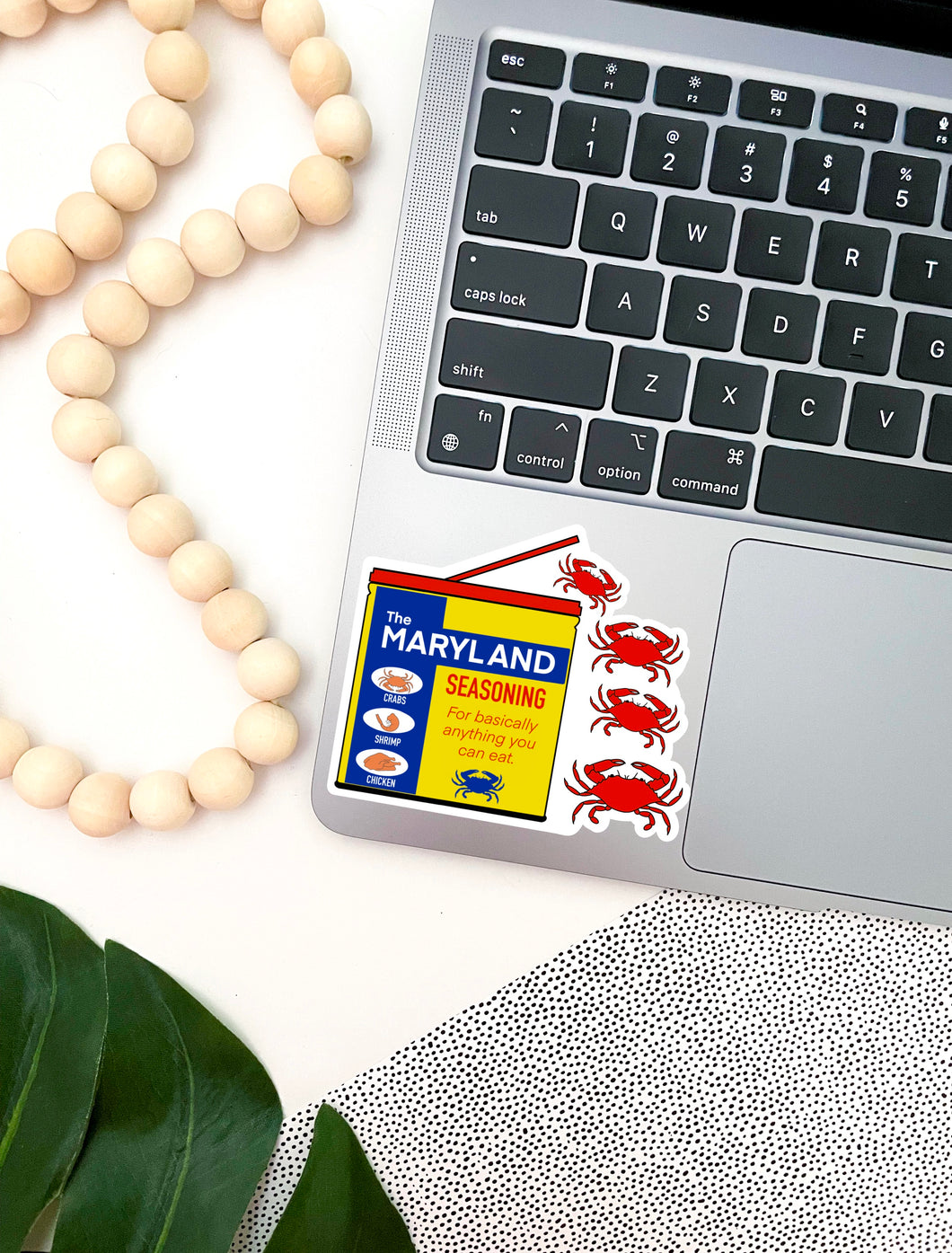 Maryland Seasoning Crab Sticker
