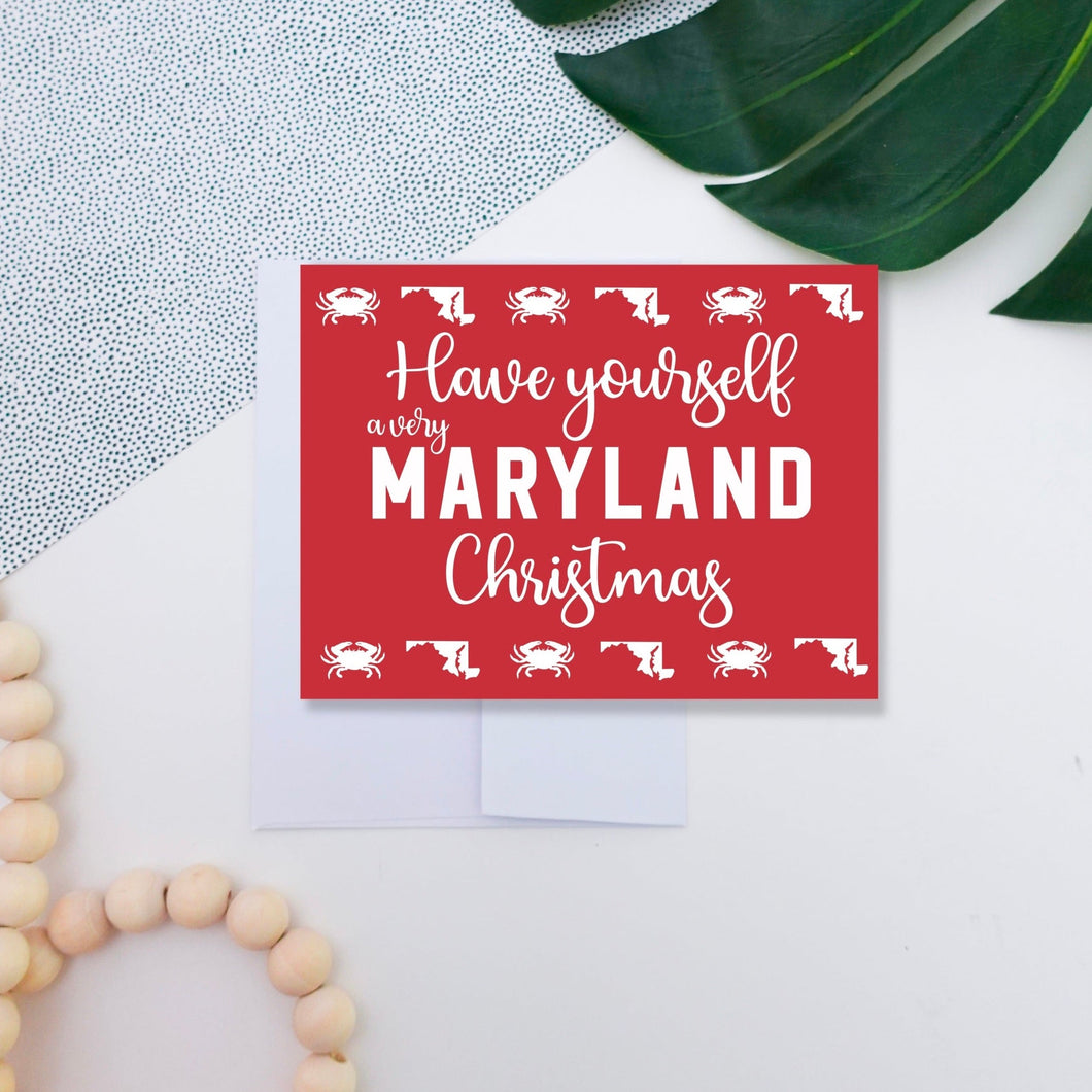 Have Yourself a Very Maryland Christmas Card