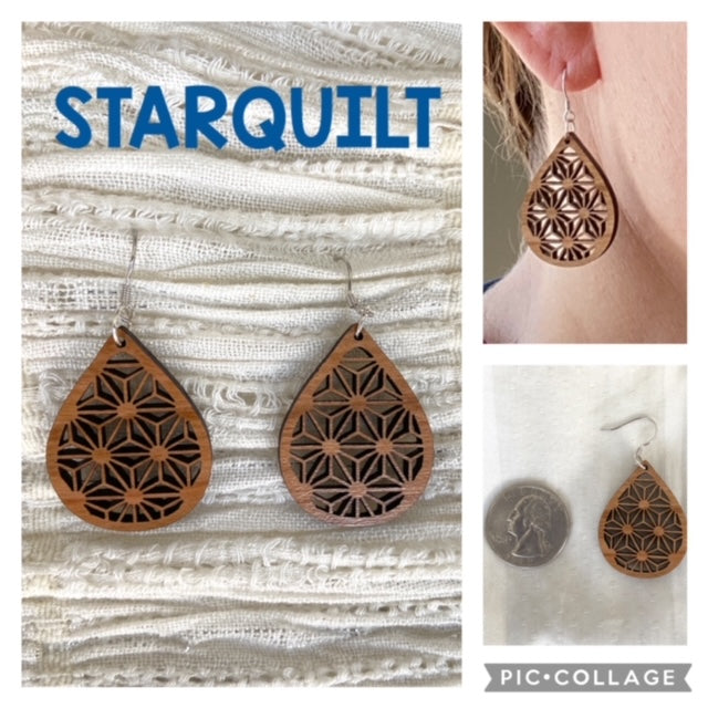 Starquilt Earrings