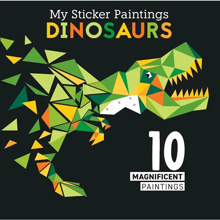 Dino-Activity Book - My Sticker Paintings