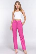 Load image into Gallery viewer, ACTIVE BASIC High Waist Straight Twill Pants
