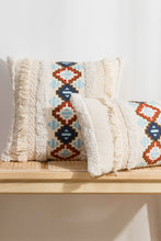 Load image into Gallery viewer, 2 Pack Embroidered Fringe Detail Pillow Cover
