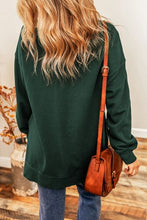 Load image into Gallery viewer, Sequin Round Neck Dropped Shoulder Sweatshirt

