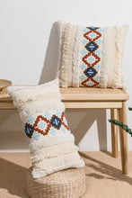 Load image into Gallery viewer, 2 Pack Embroidered Fringe Detail Pillow Cover
