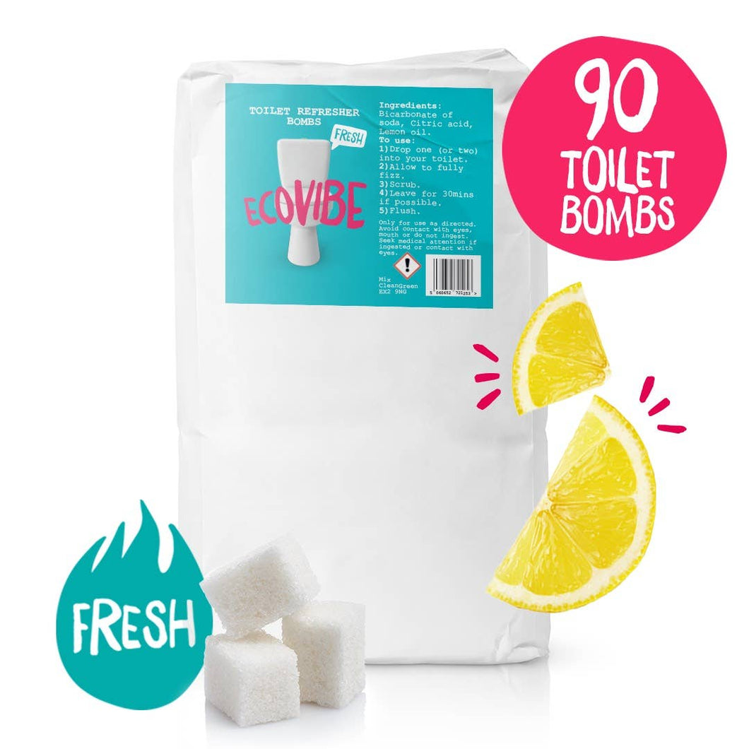 90 Toilet Bombs - Lemon