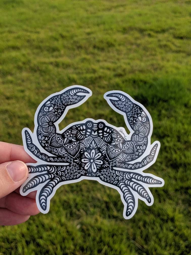 Maryland Crab Sticker