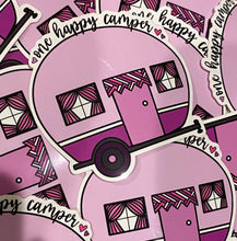 Load image into Gallery viewer, One Happy Camper Sticker
