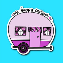 Load image into Gallery viewer, One Happy Camper Sticker
