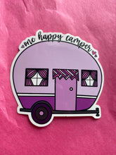 Load image into Gallery viewer, One Happy Camper Sticker
