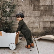 Load image into Gallery viewer, Toddler/Youth vegan leather bootie

