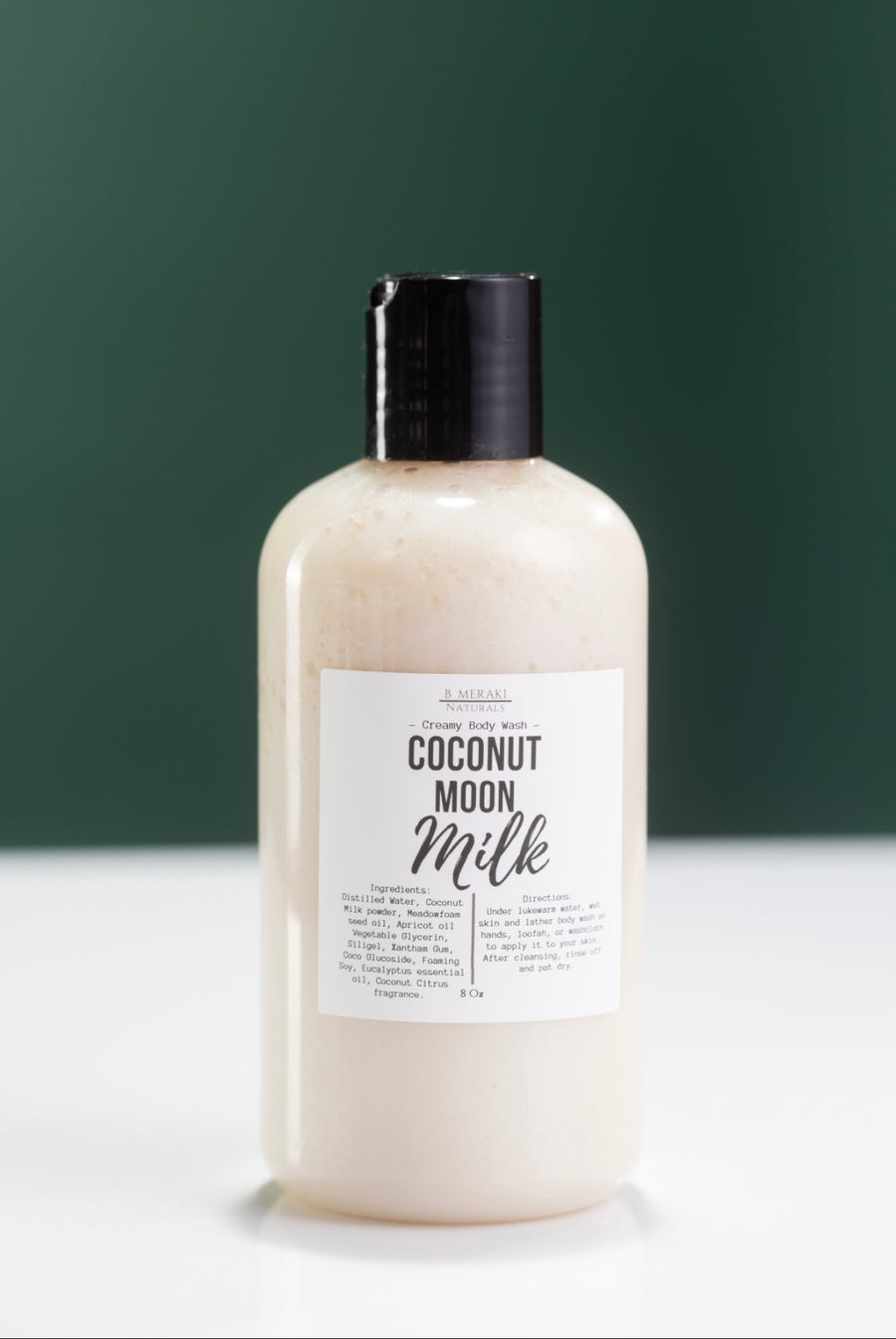 Coconut moon milk body wash 8oz