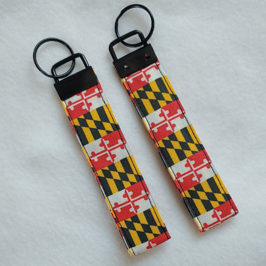 Maryland Flag Keychain